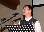 Gemeindediakon Michael Pietras predigte beim SNS (640x480, 41,0 kilobytes)