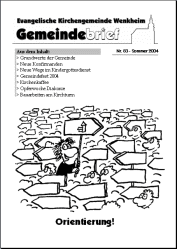 Titelblatt Sommer 2004